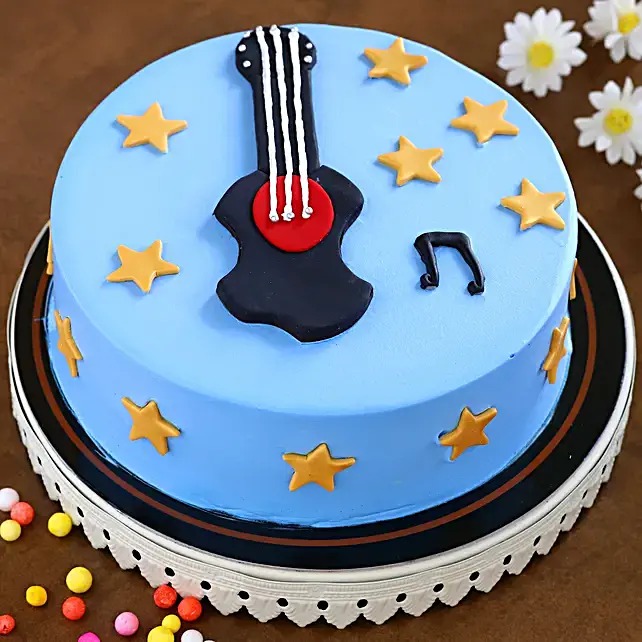 Musical Theme Chocolate Cake